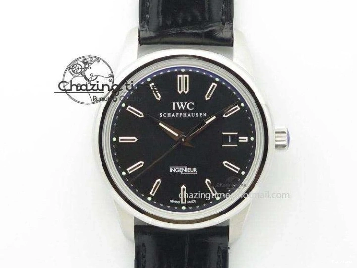 MIROTIME 0105 Reliable Big Pilot “Markus Buhler” IW5003 Turbine V6F Best Edition Blue Dial On Leather Strap A 7324